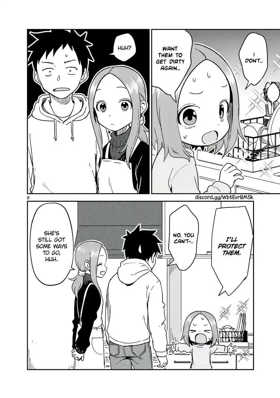 Karakai Jouzu no (Moto) Takagi-san Chapter 260 8